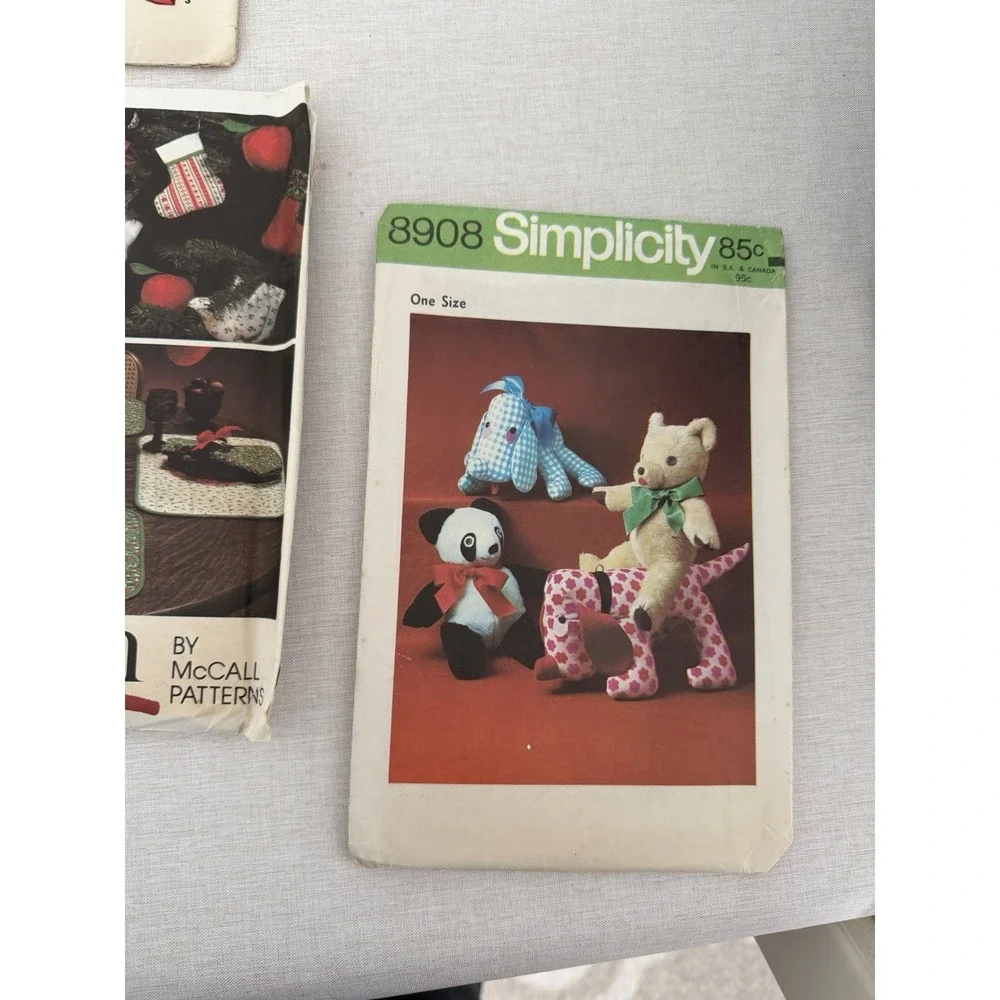 Vintage Sewing Pattern Lot McCalls‎ Simplicity Avon Crafts Decor Uncut Mixed Lot